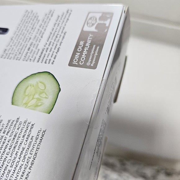 SpaScriptions Gel Face Mask With Applicator - Picture 9 of 10